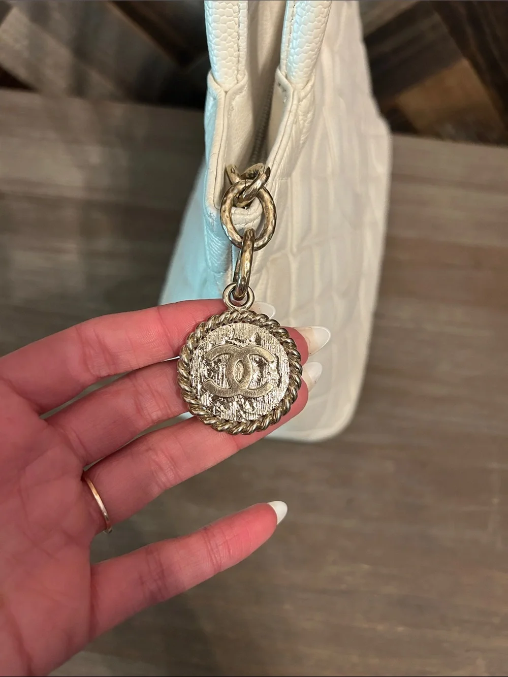 Vintage Chanel Medallion Tote